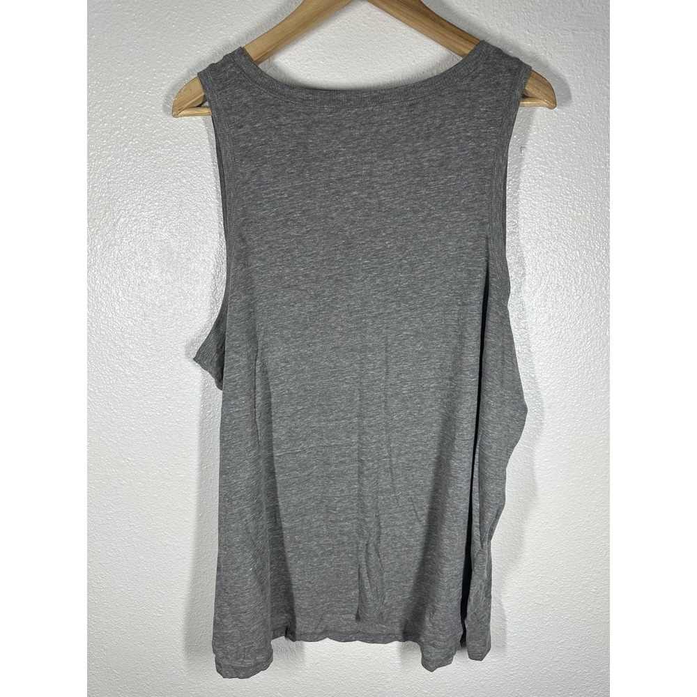 Torrid Shirt Womens 3XL Gray Classic Fit Graphic Tank Top Beach Girl Sunglasses - Picture 2 of 7